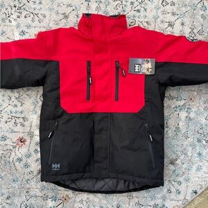 Helly Hansen Bold Red and Black Outdoor Jacket